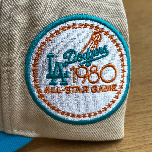 MITCHELL & NESS LA DODGERS 1980 ALL STAR GAME OMBRE LOGO SNAPBACK HAT NEW